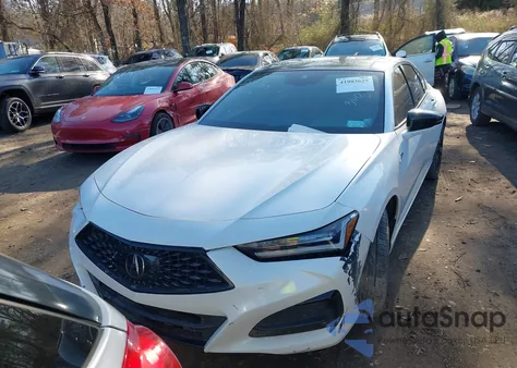 2022 Acura Tlx A-Spec Package z USA, uszkodzony, nr VIN 19UUB6F56NA000394